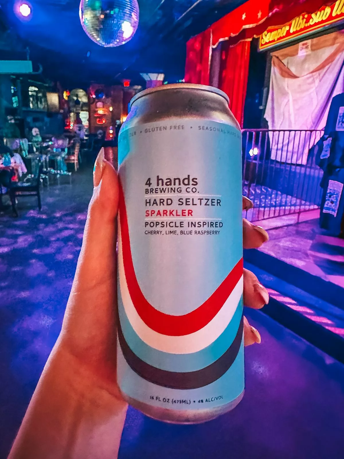 4 Hands Brewing Co hard seltzer