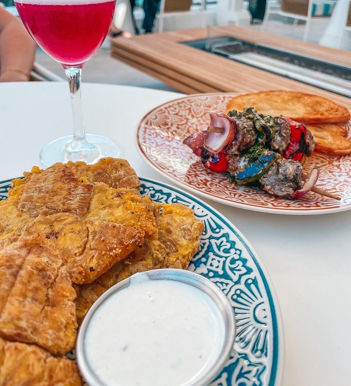 tostones from Cane and Barrel St Pete rooftop restaurant