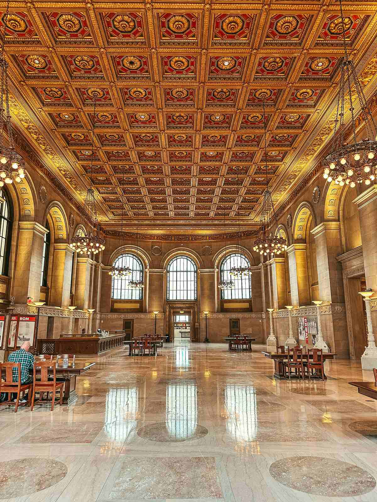 interior of Central Library 