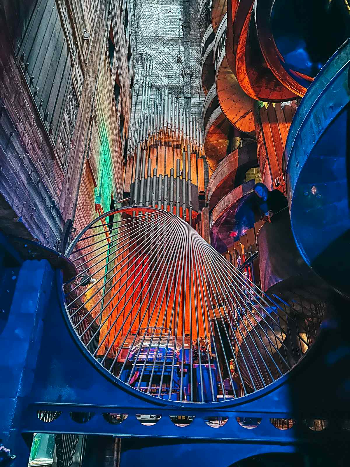 Organ at City Museum in St Louis