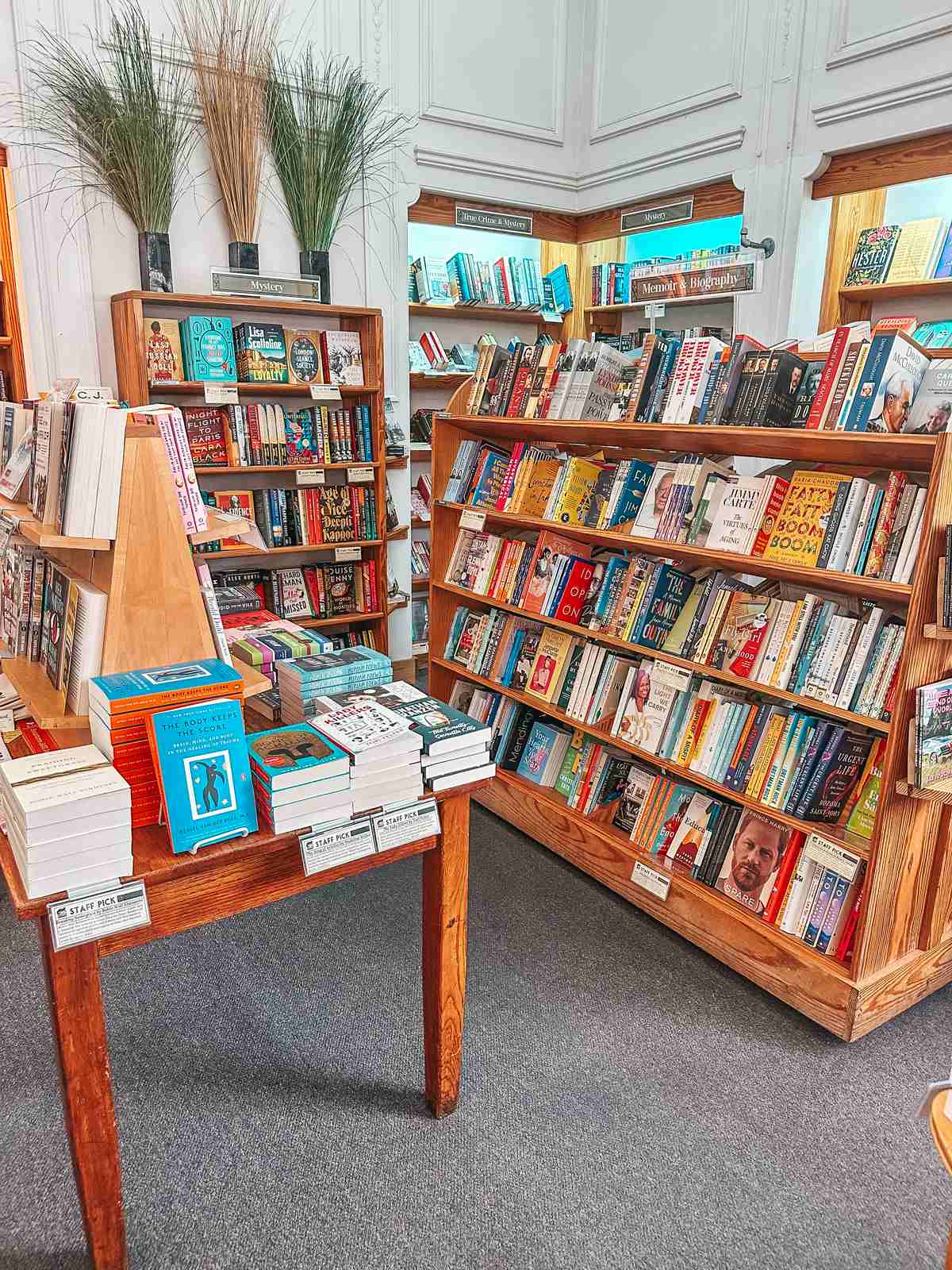 interior of Left Bank Books 