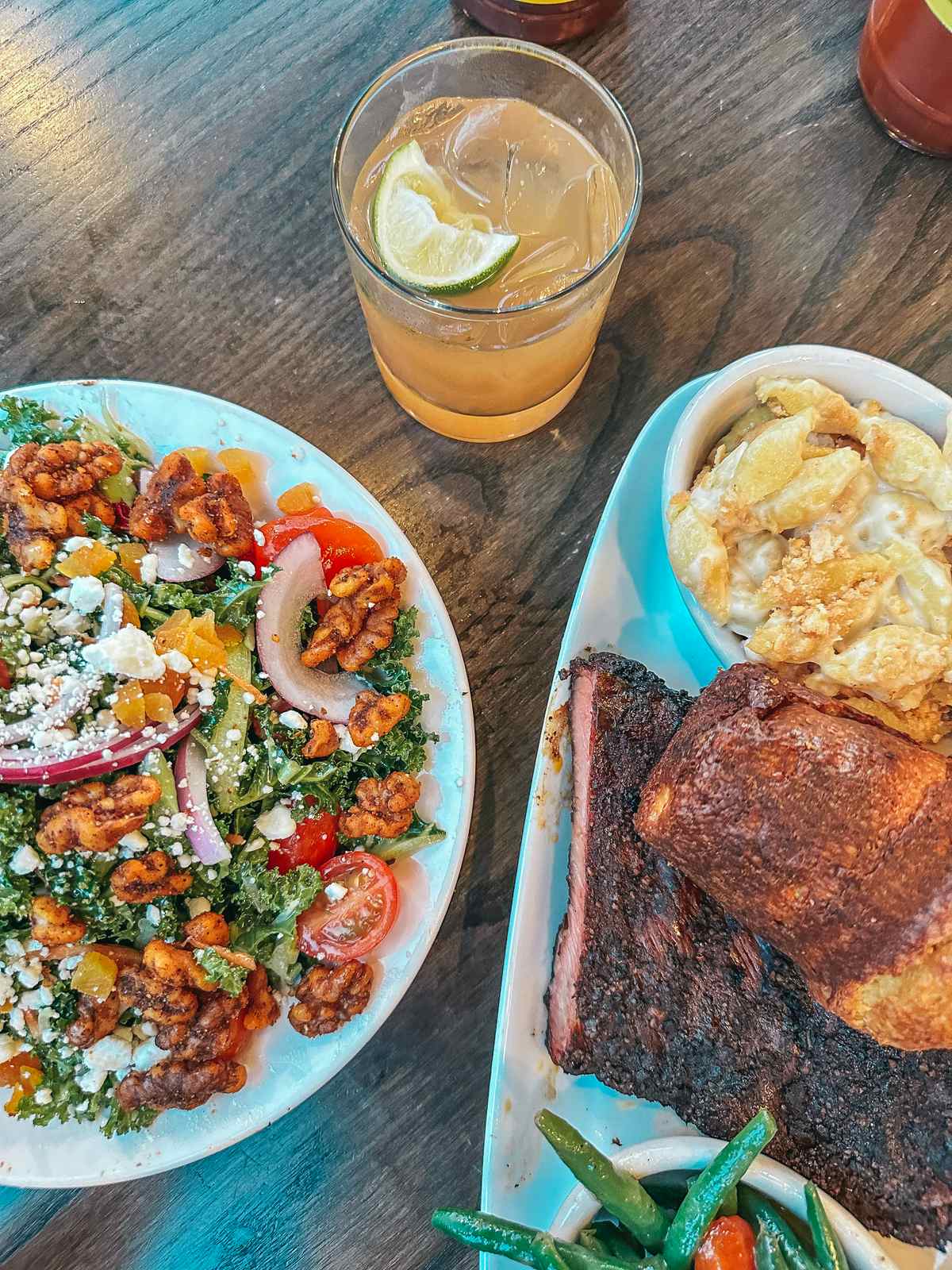 food served in Salt + Smoke when spending a Weekend in St. Louis