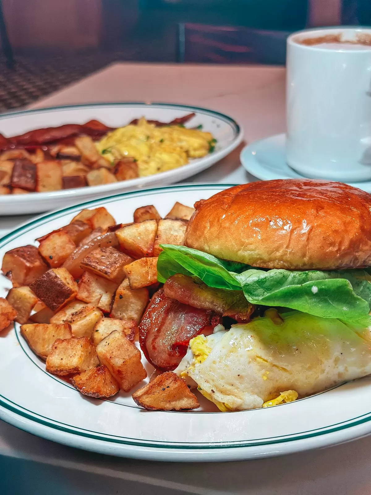 Breakfast from Bistro Alder in Portland Oregon