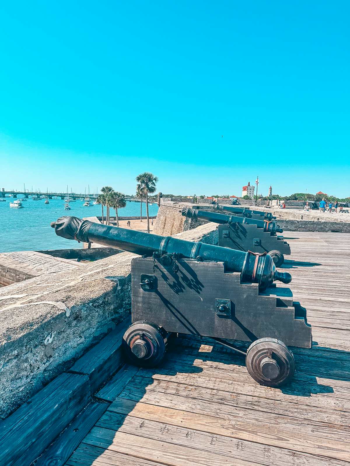 Canons at Castillo de San Marcos National Park