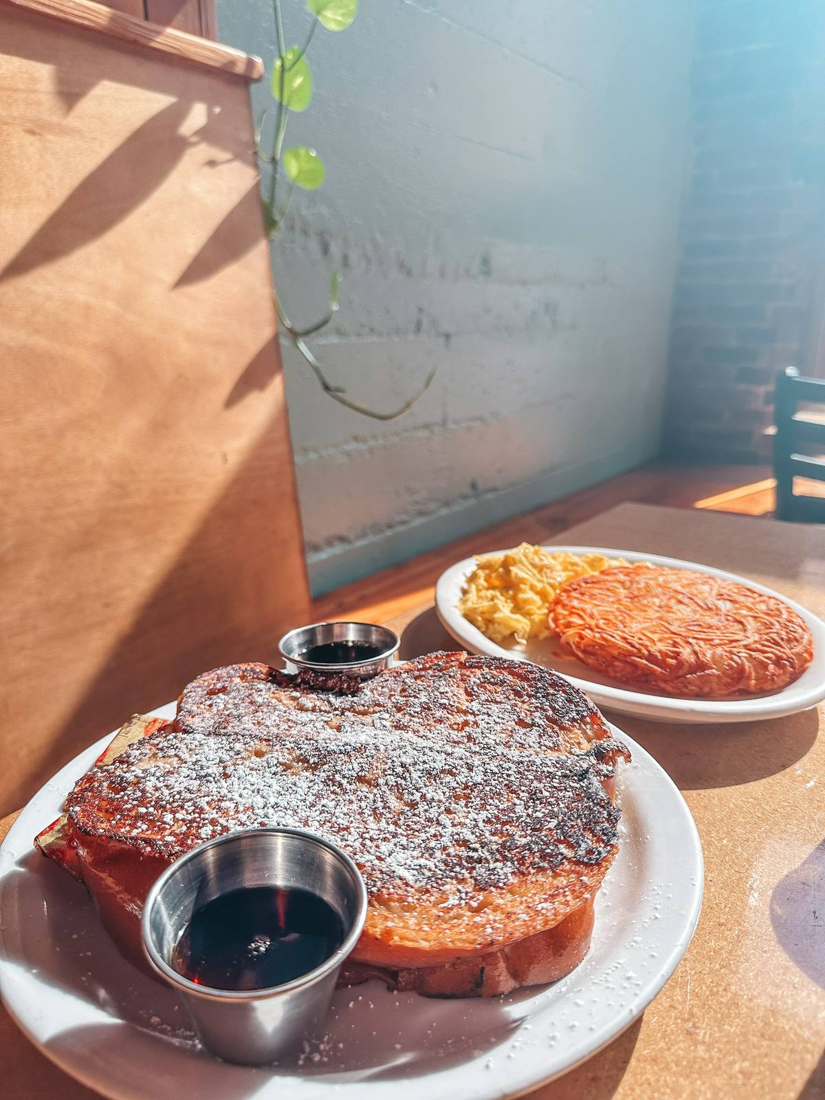 French toast from Gravy, one of the best breakfast restaurants in Portland Oregon