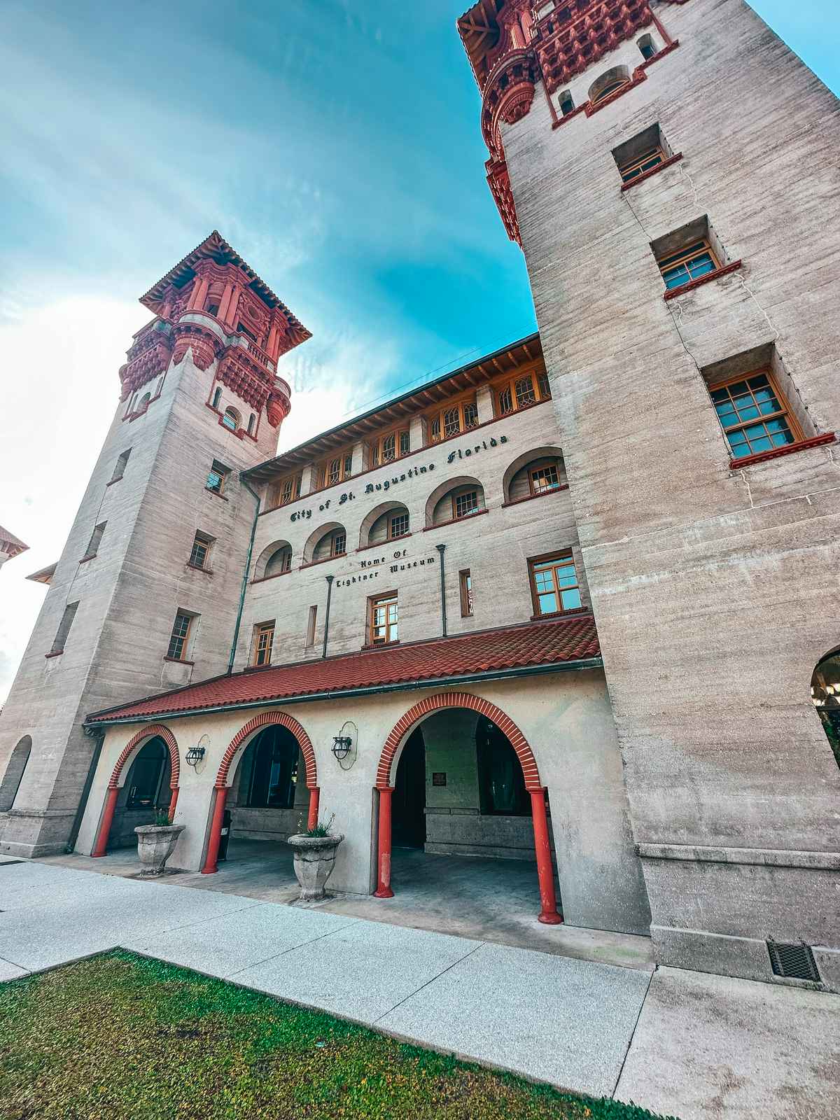 exterior of the Lighter Museum when you spend a Weekend in St. Augustine