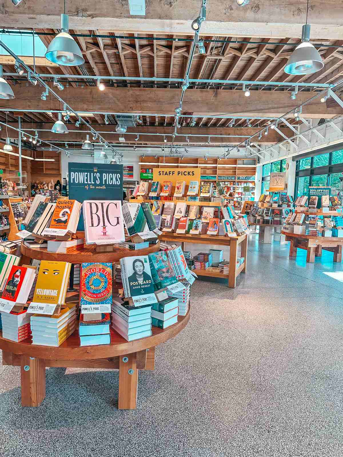 Powells Books in Portland Oregon