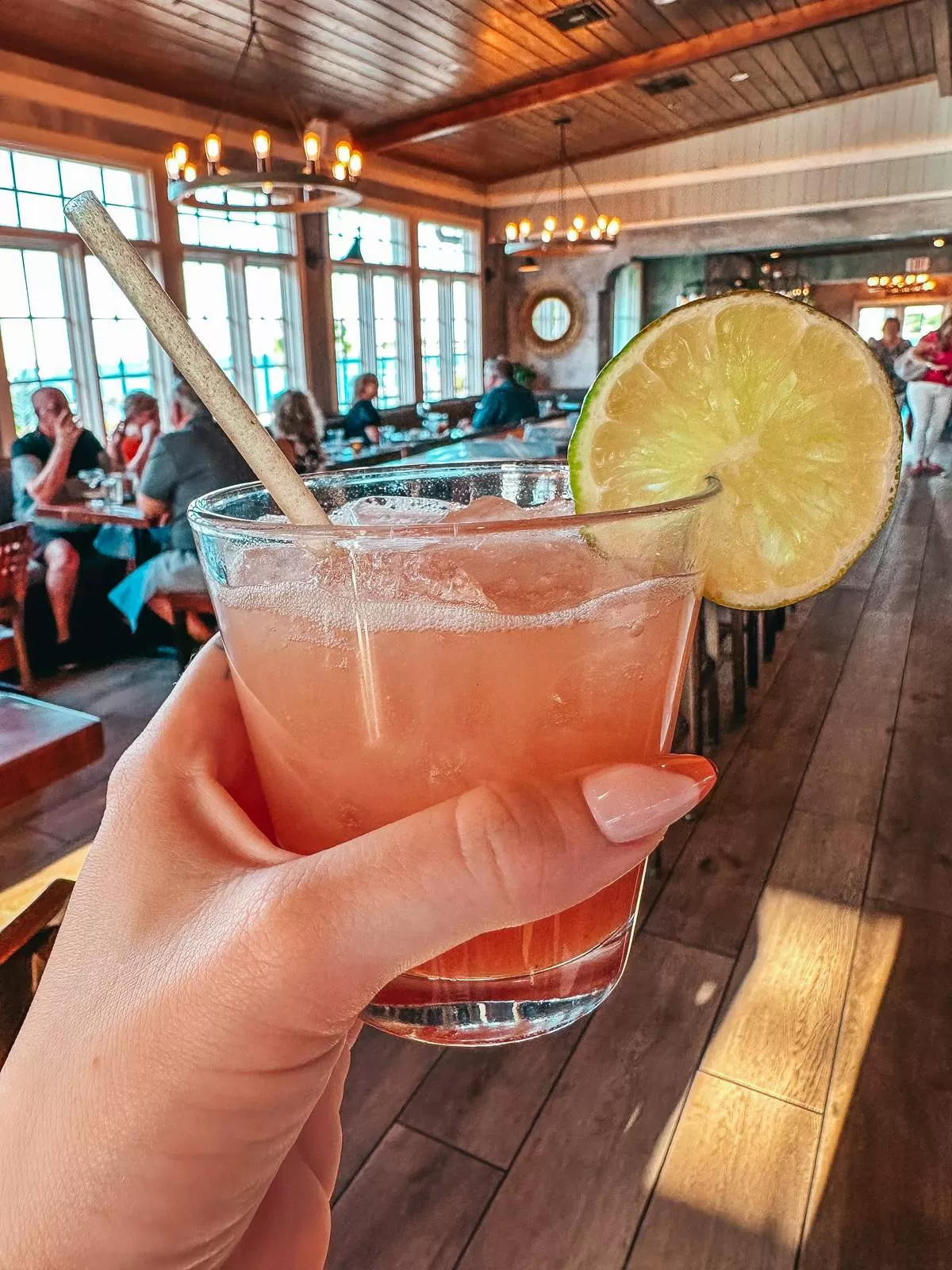 Mezcal cocktail from River and Fort in St. Augustine