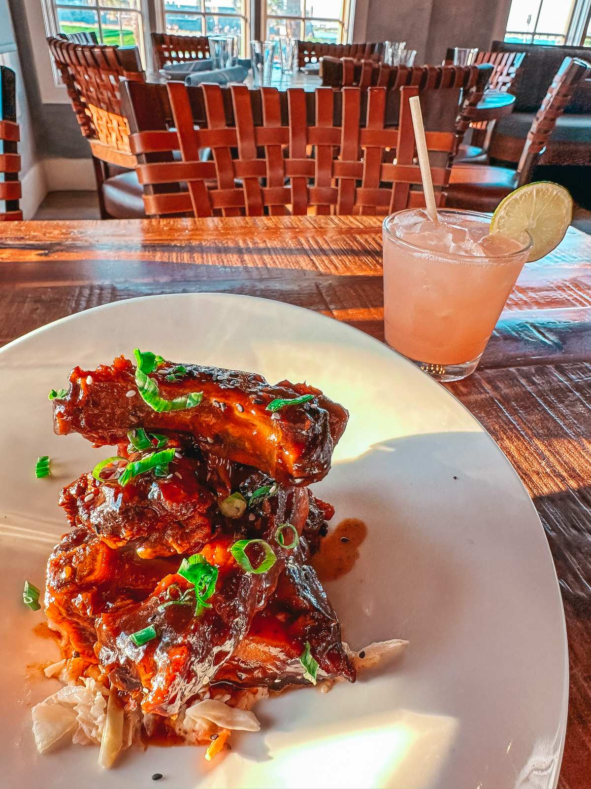 Sticky ribs from River and Fort in St. Augustine
