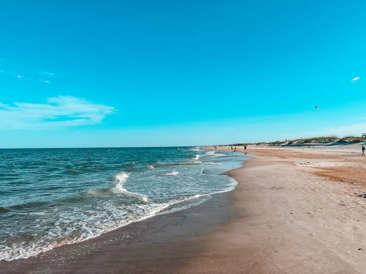 shore in St. Augustine beach