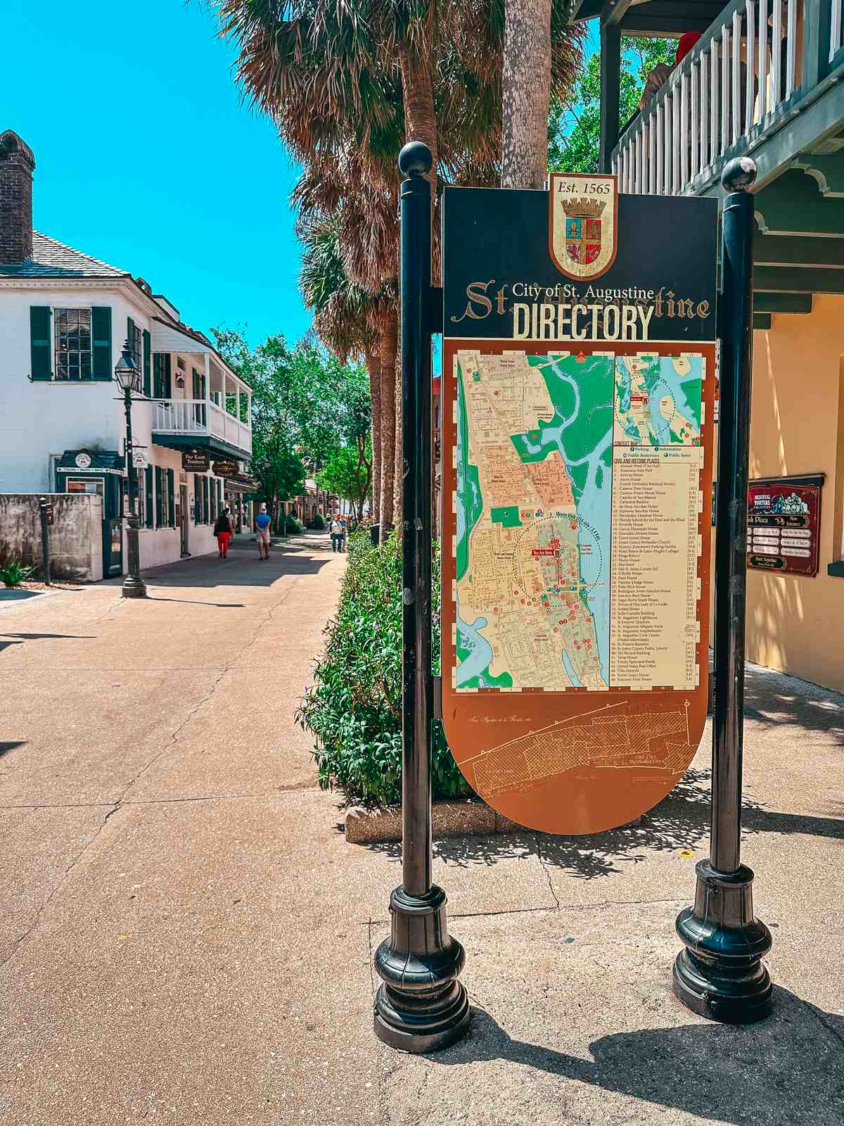 City of St. Augustine directory