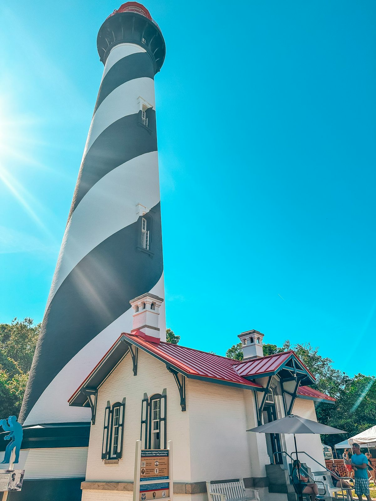 visit the lighthouse when you spend the Weekend in St. Augustine