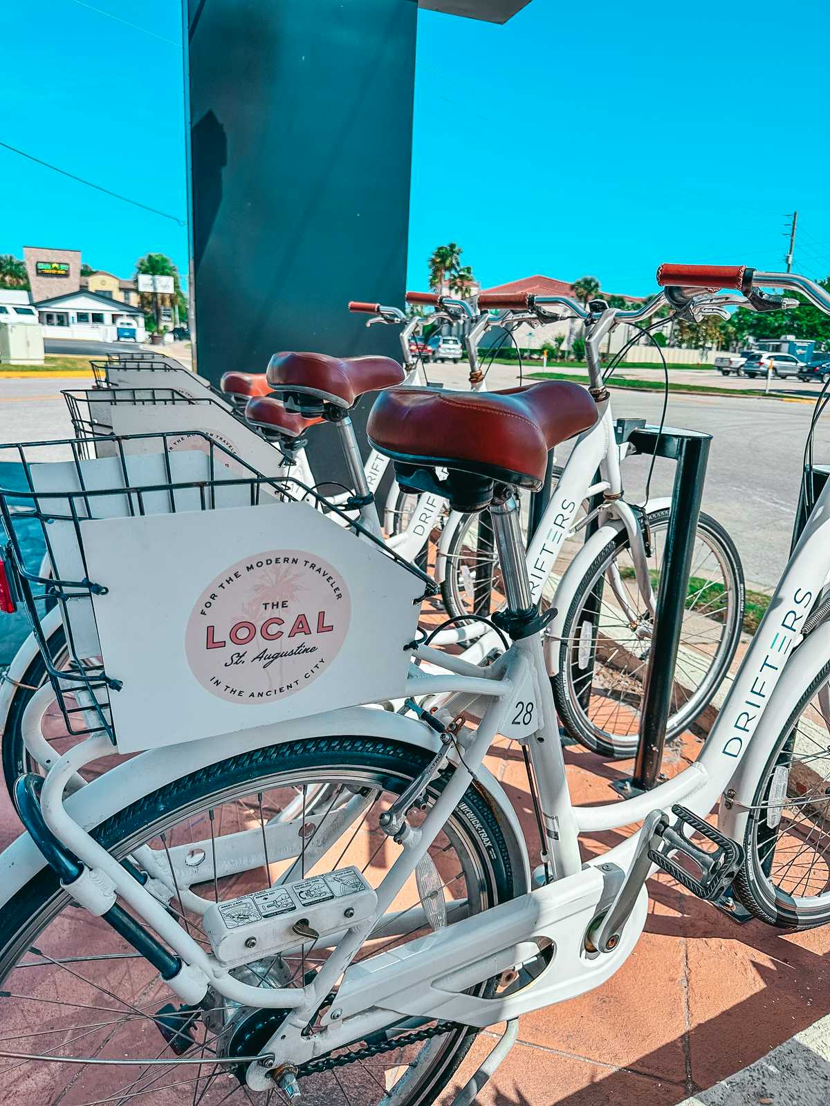 Bike rental at The Local St. Augustine