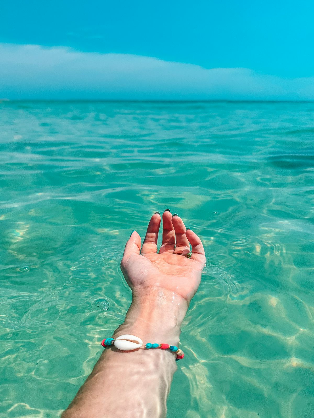 Anna Maria Island Beach clear waters