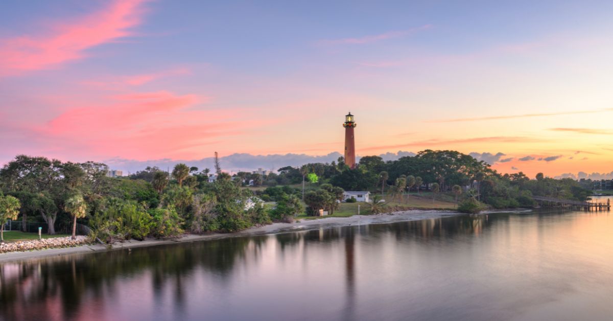 Jupiter Florida skyline