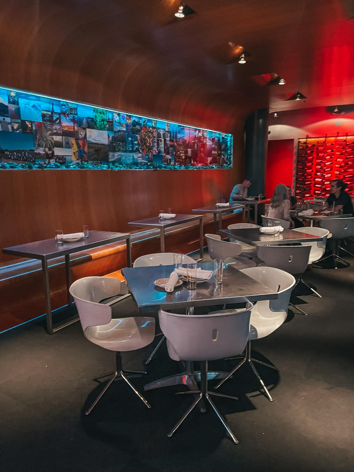 Renzos dining room in downtown St. Pete