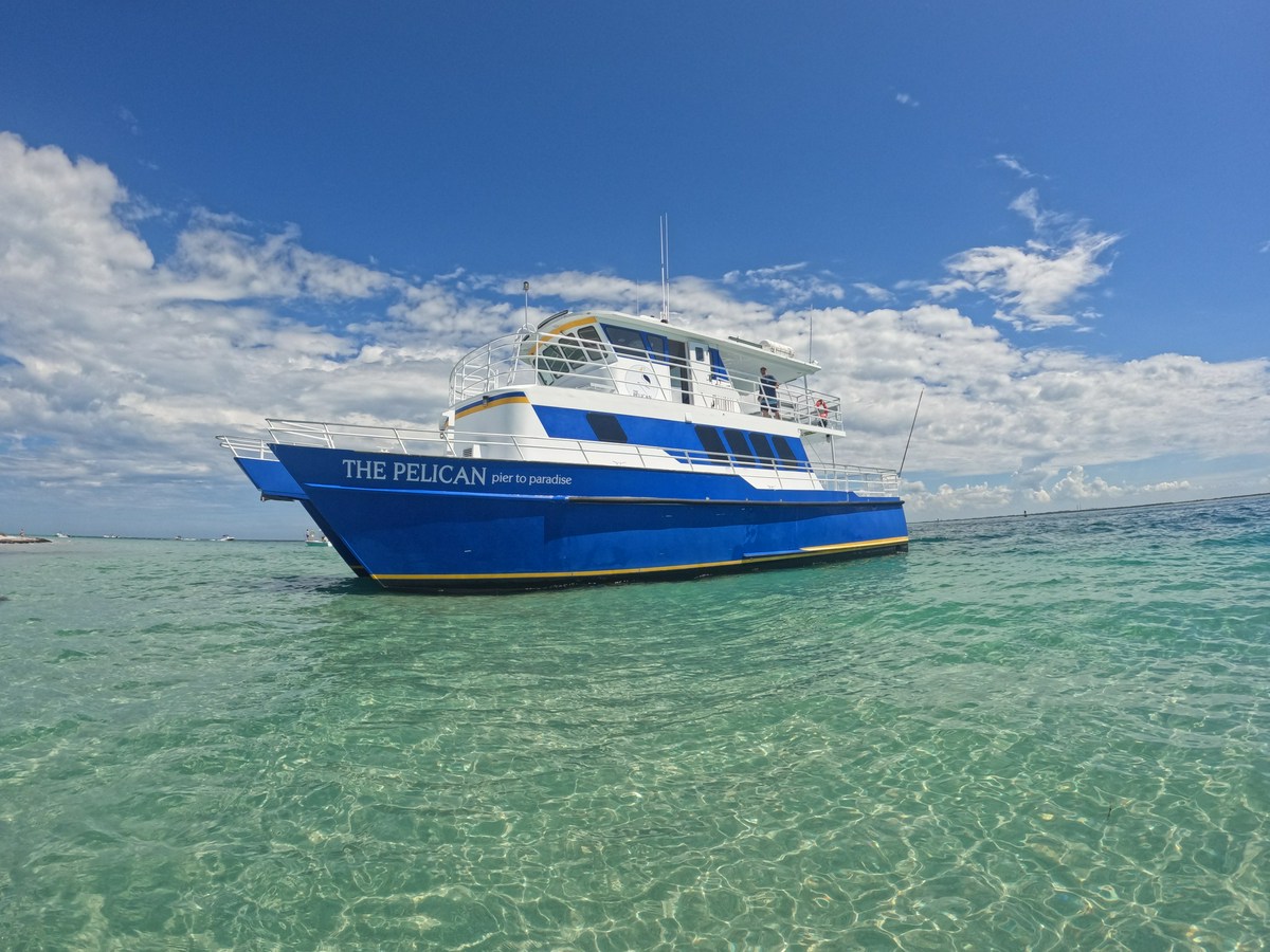 The Pelican boat for pete boat tours