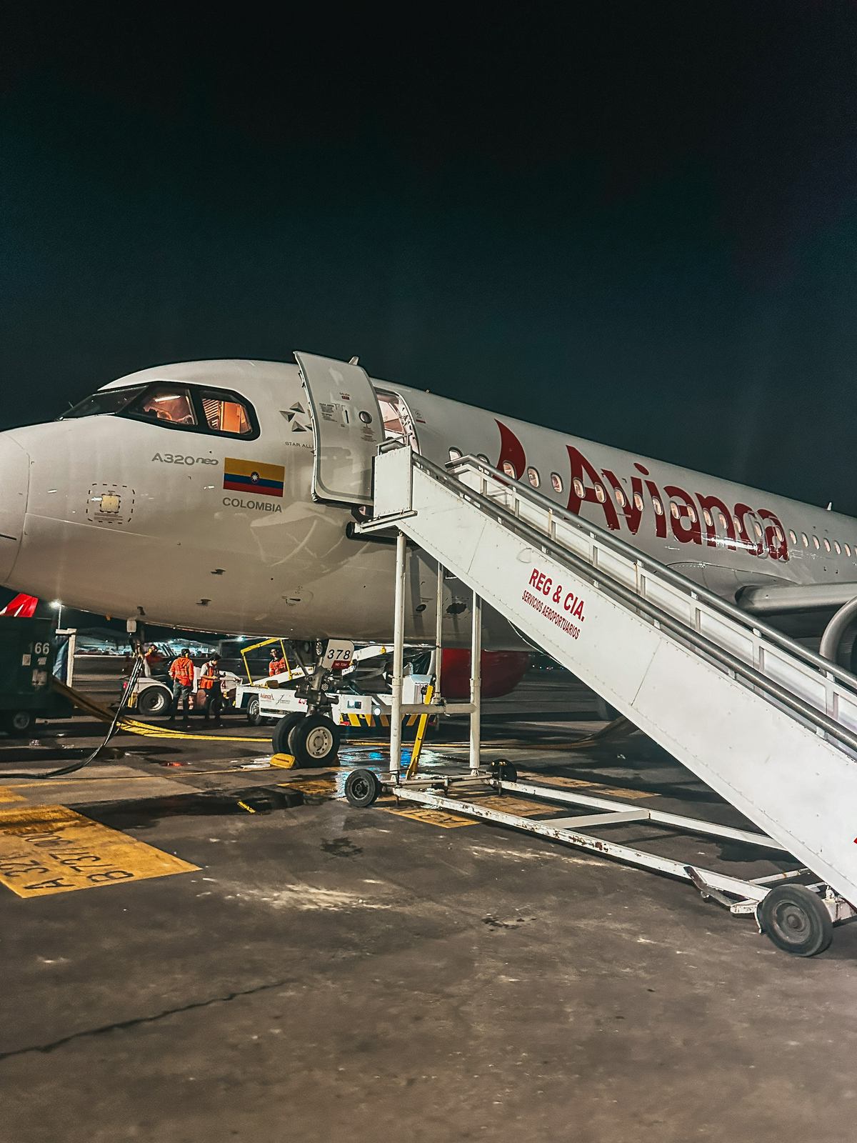 Avianca Colombia flight