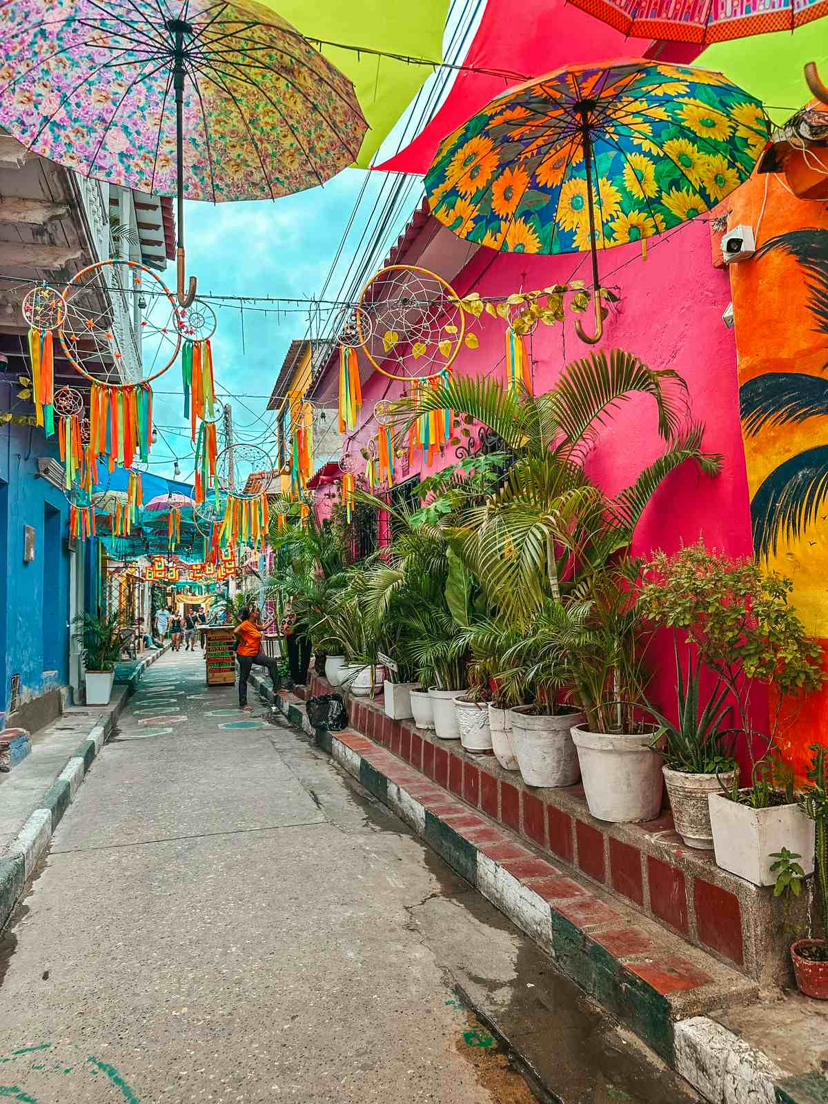 Colorful streets of Getsemani