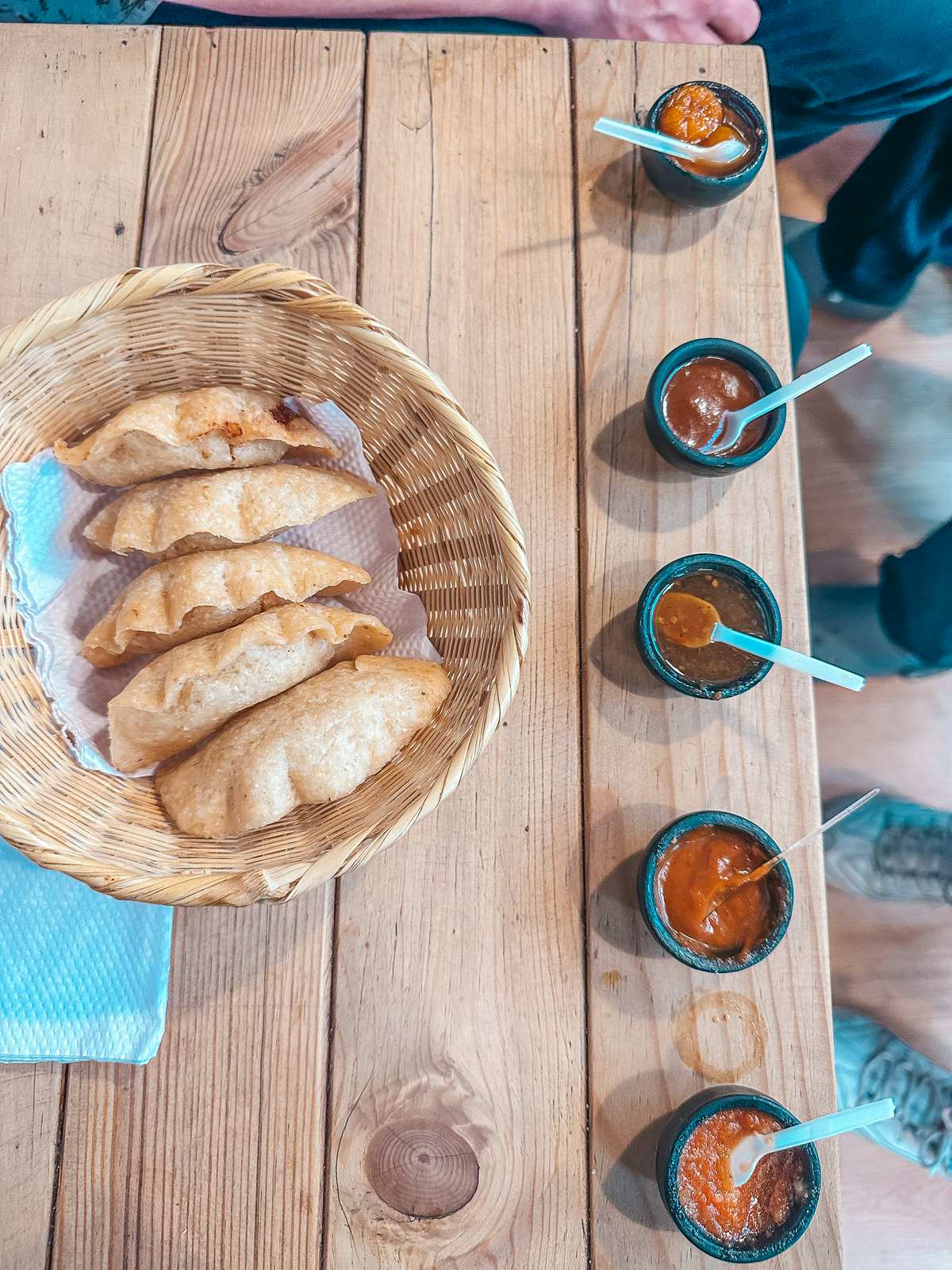 Empanadas in Bogota