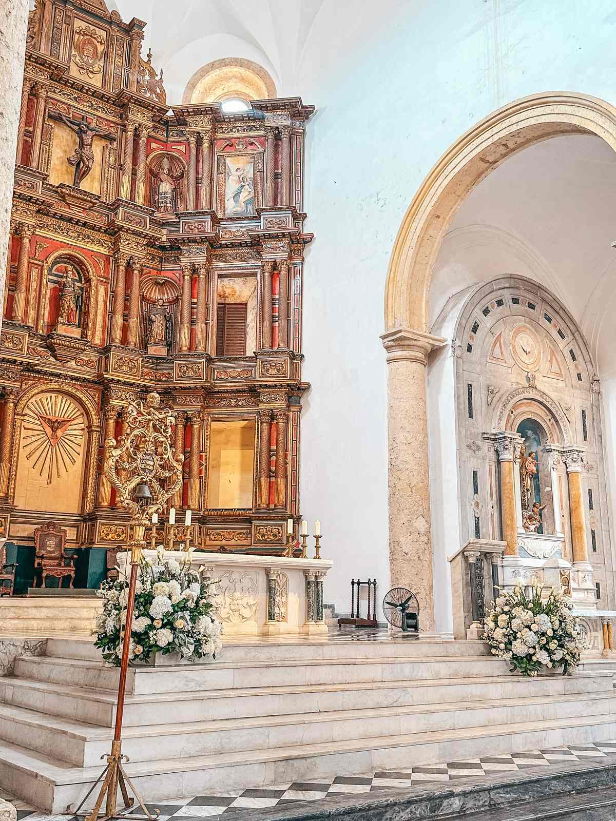 Inside Catedral de Santa Catalina de Alejandría