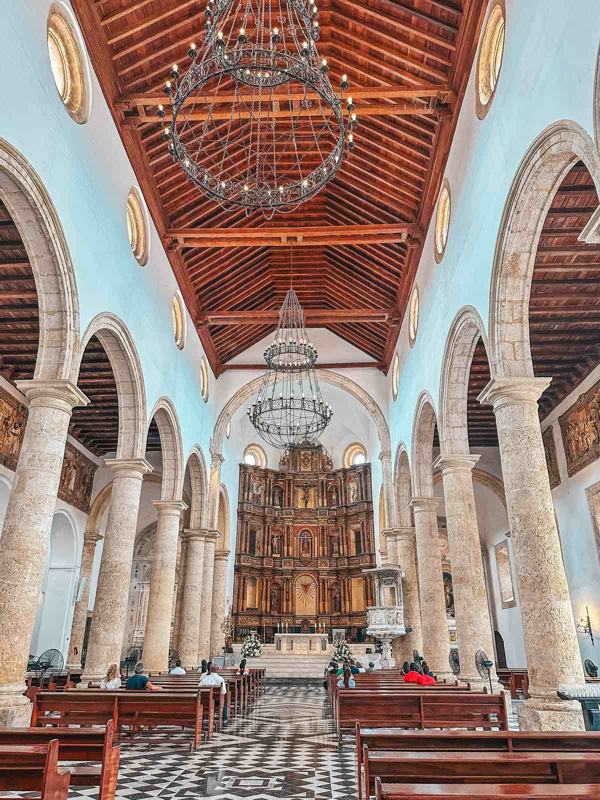 Interior of Catedral de Santa Catalina de Alejandría