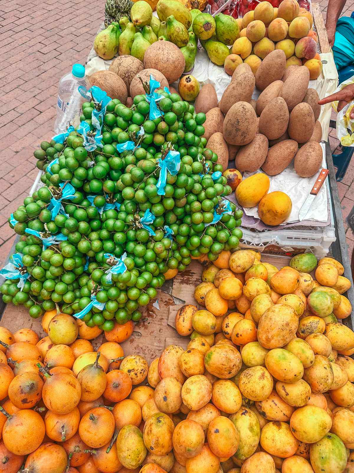 Local fruit in Cartagena Colombia