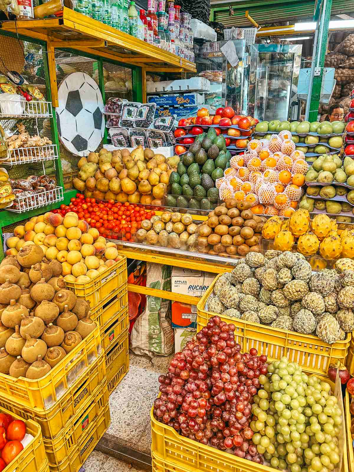 Paloquemao Fruit Market fruit in Bogota