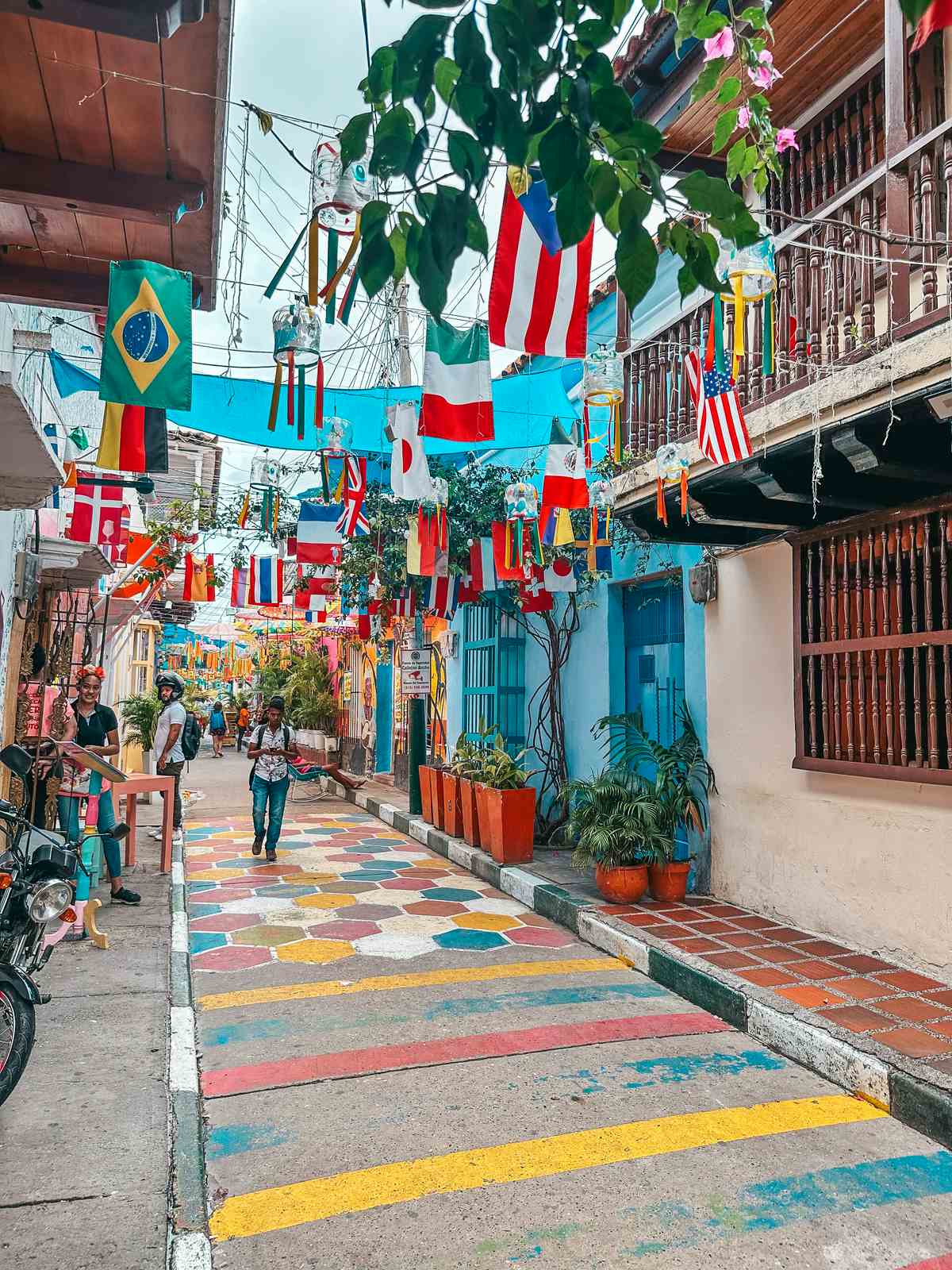 Streets of Getsemani Colombia