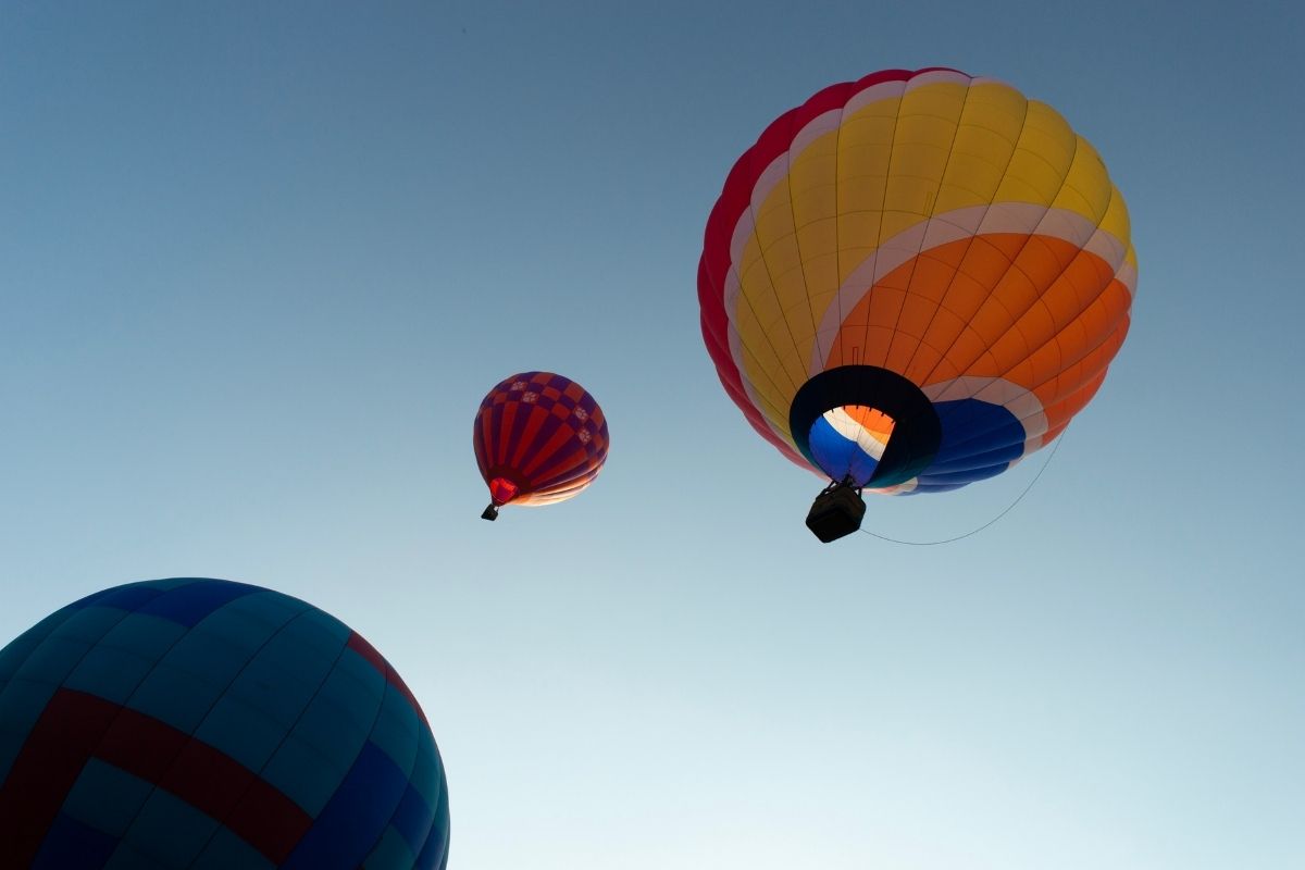 Hot air balloon race Helen GA attraction