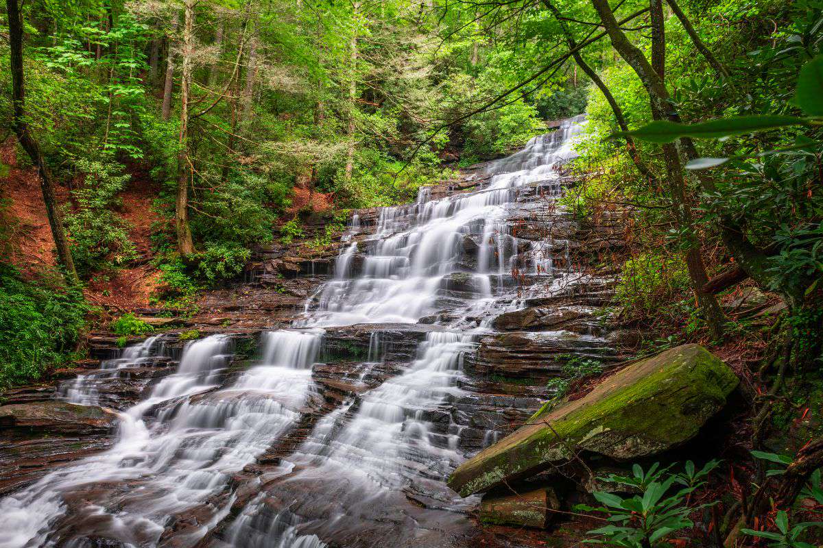 Minnehaha Falls near Helen Georgia