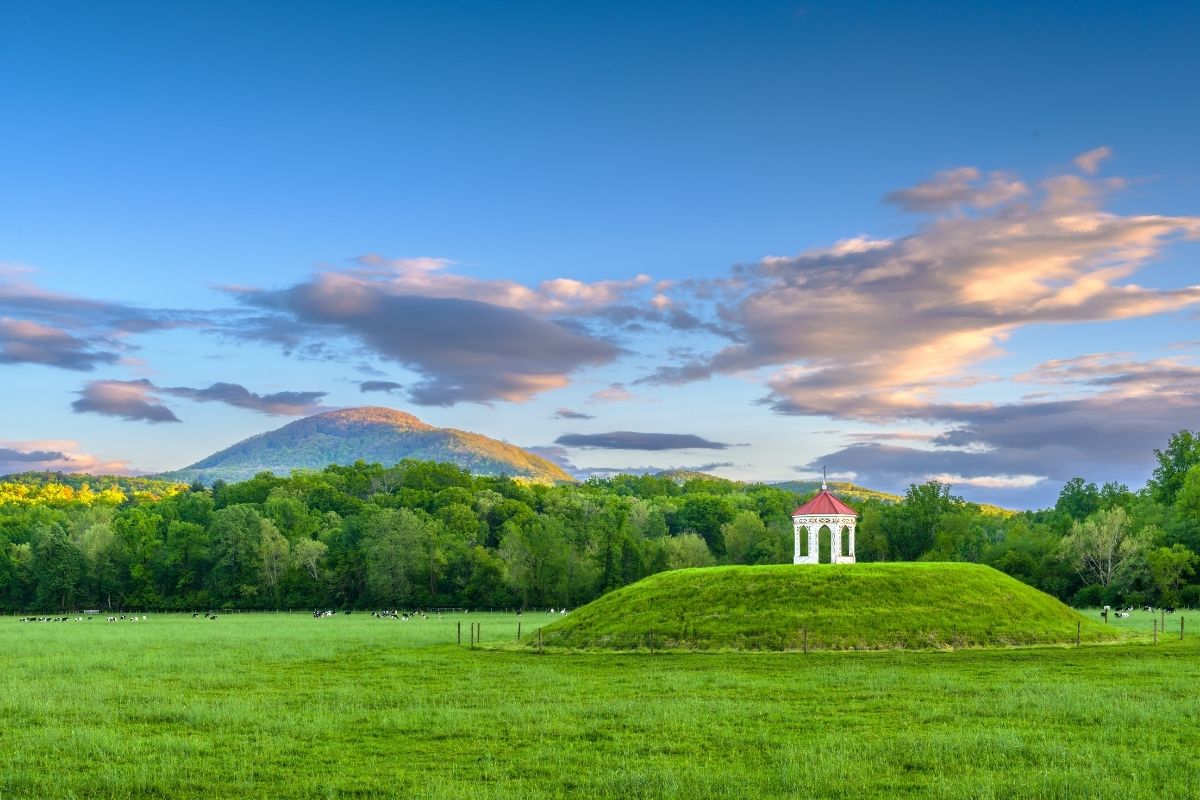 Nacoochee Mound in Helen GA