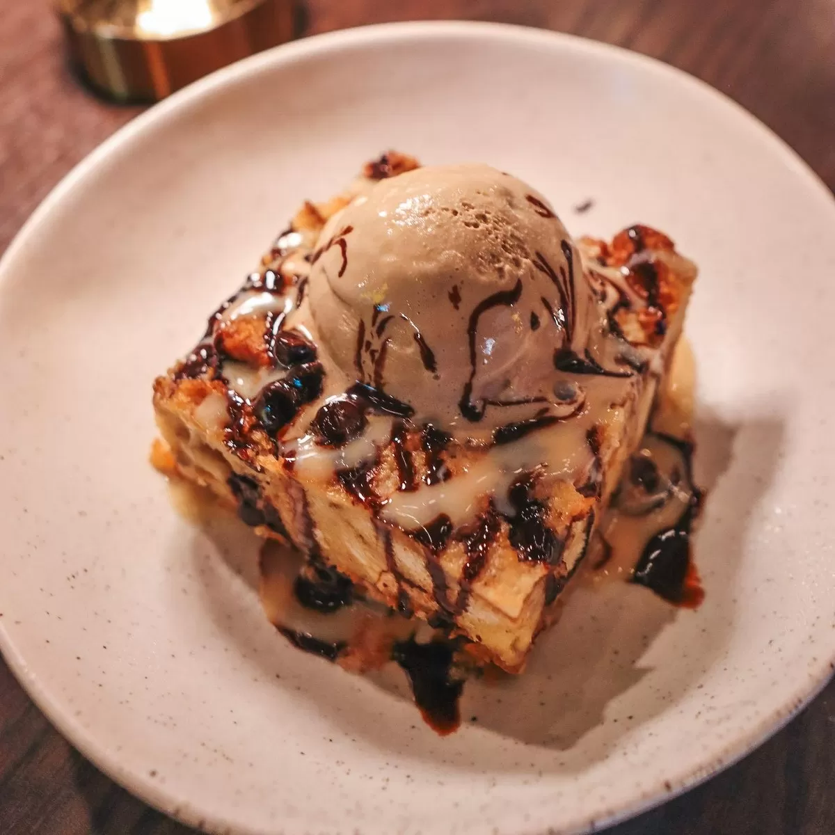 The Dan Tampa bread pudding dessert