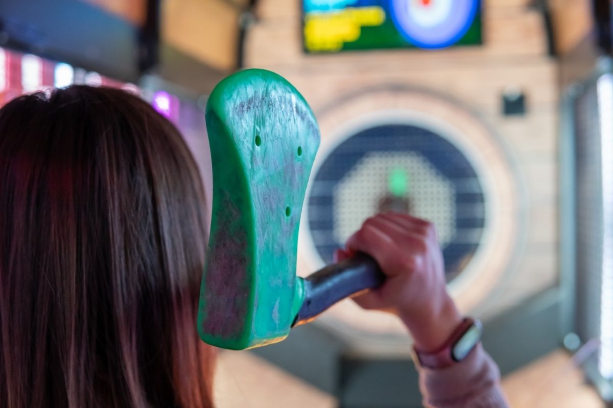 ax throwing in helen ga