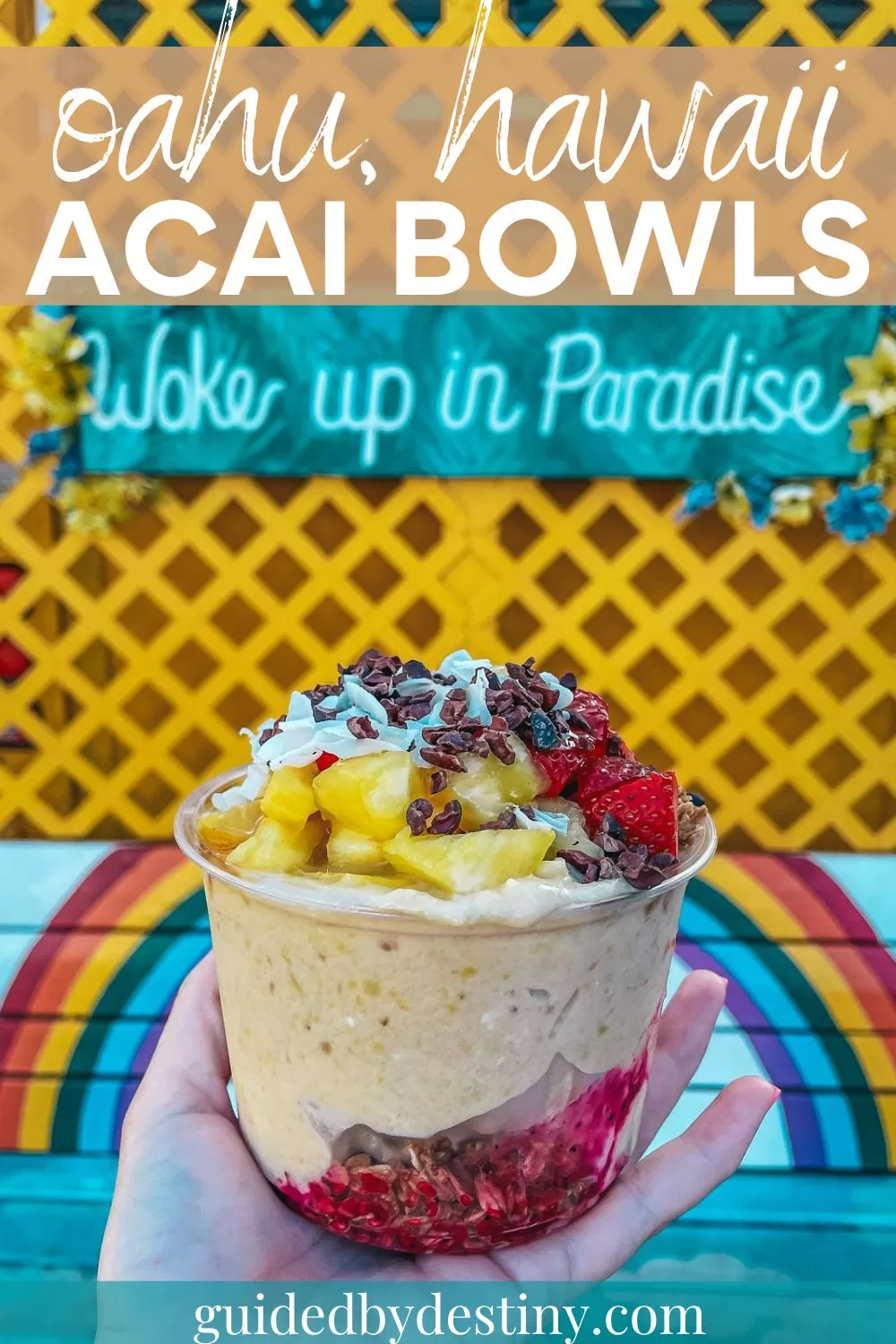 Recipe: Hawaii Rainbow Acai Bowl