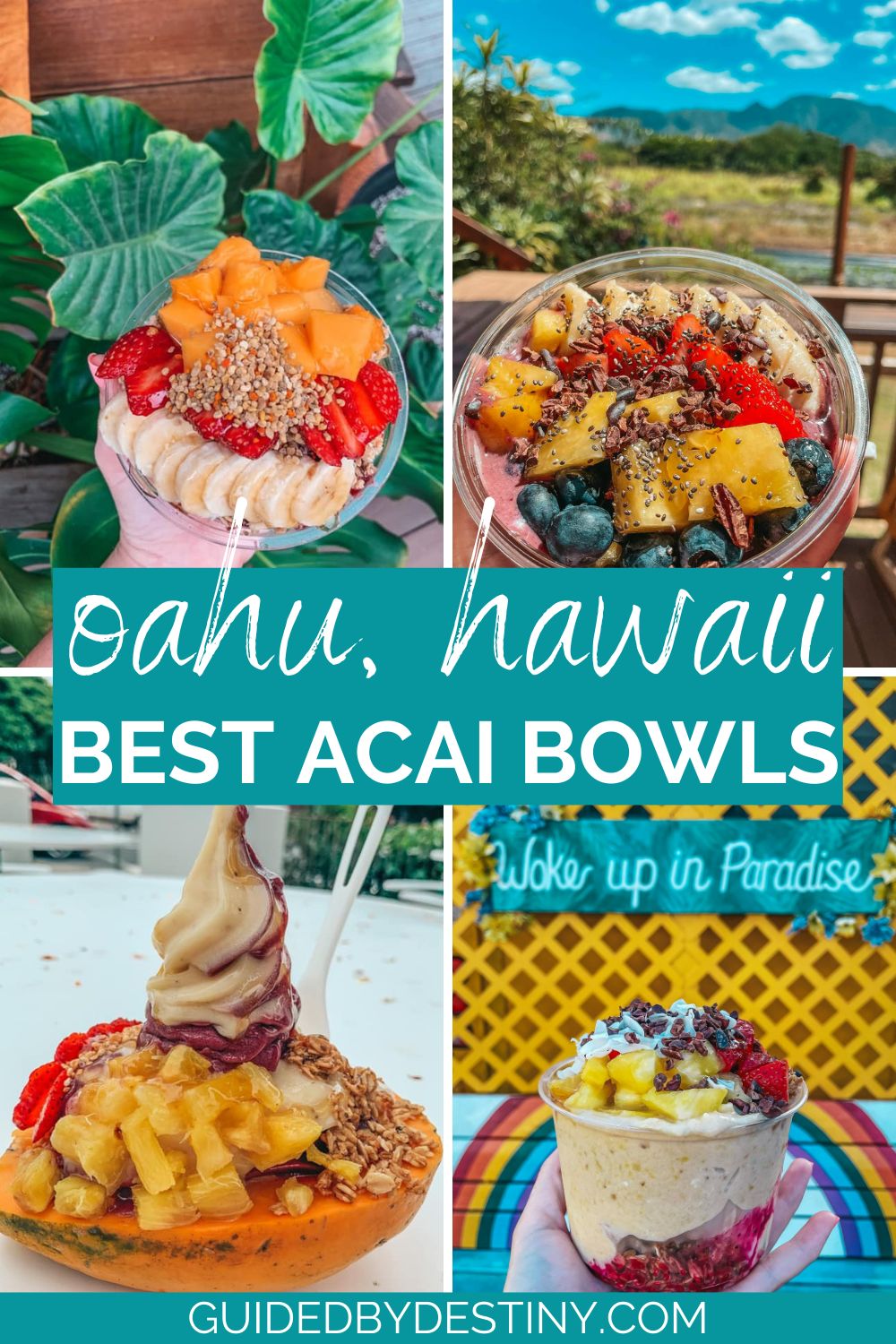 oahu hawaii best acai bowls