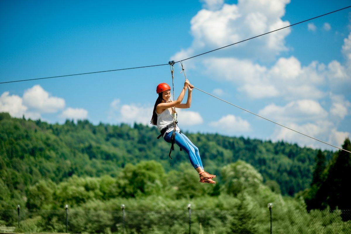 zip lining in helen ga