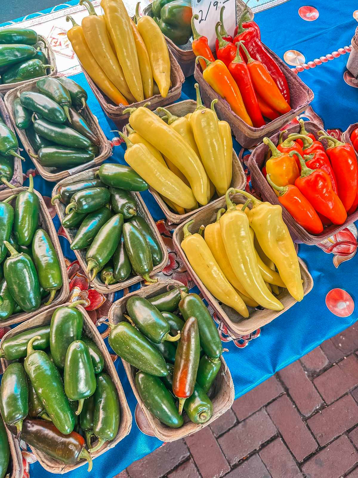 Fresh produce at St Paul Farmers Market in Minnesota