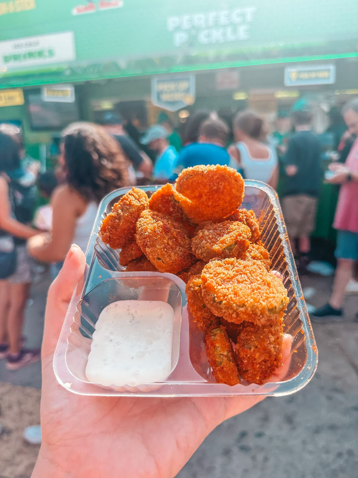 Minnesota State Fair fried pickles