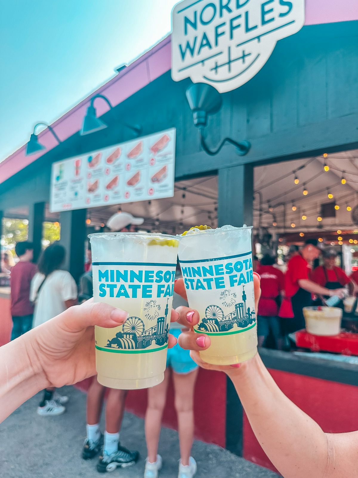 Minnesota State Fair pickle lemonade