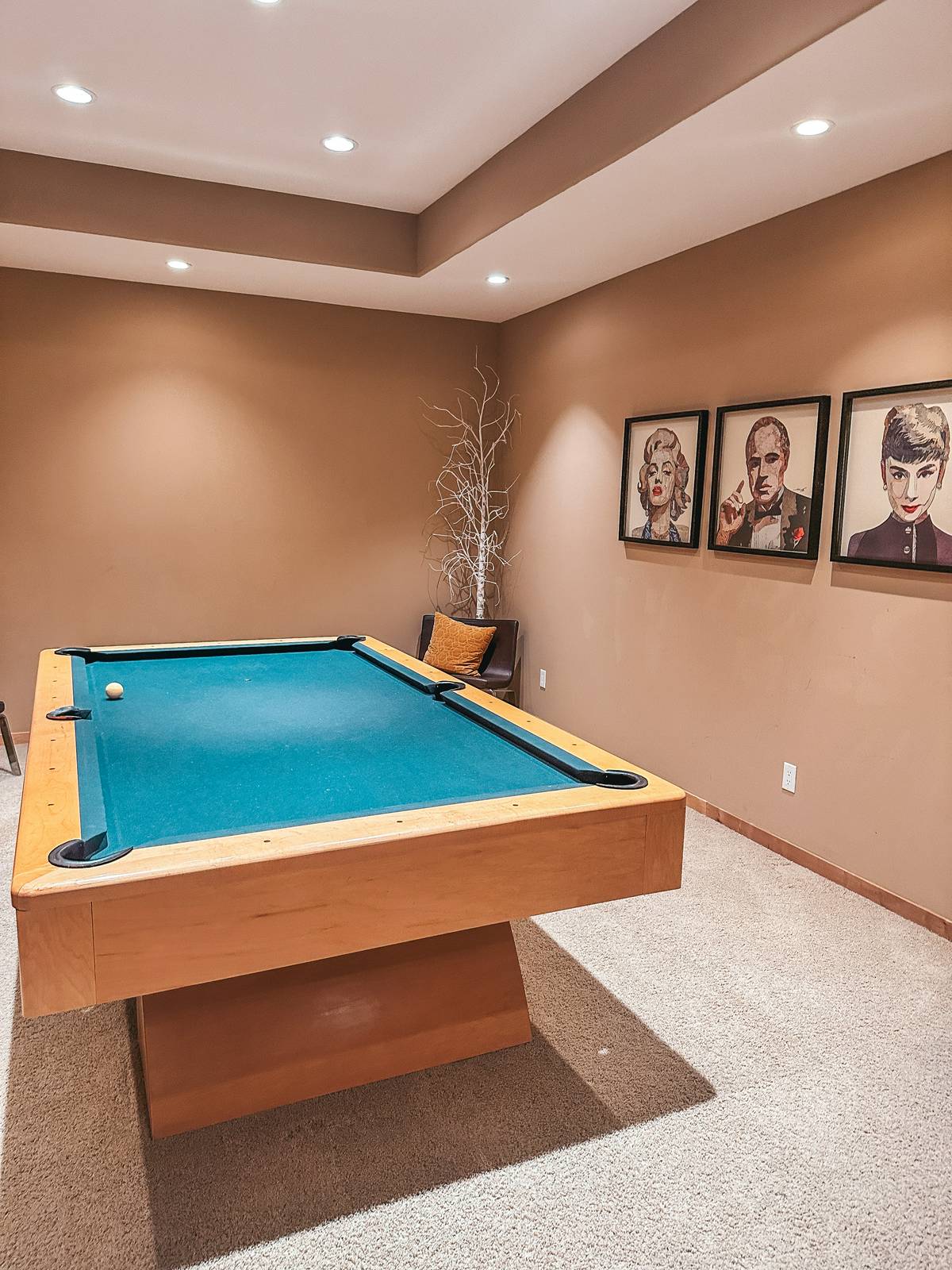 Minnesota VRBO game room