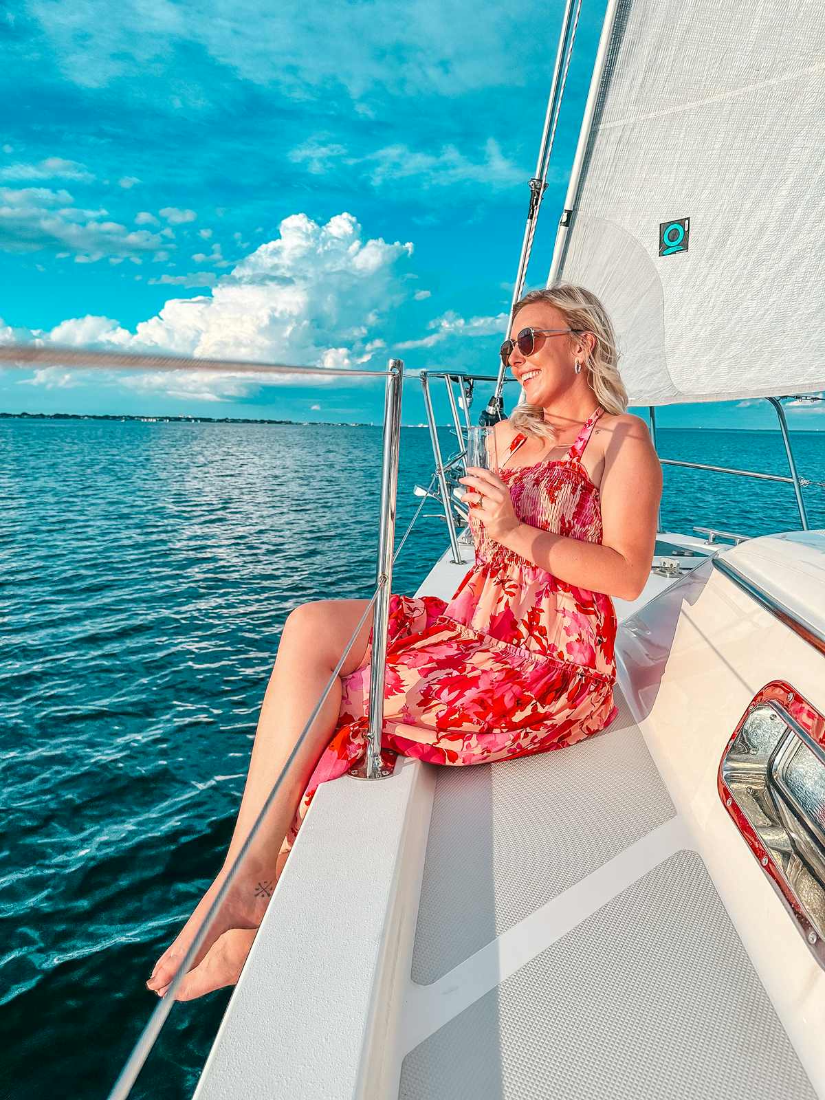 enjoying sailing with tampa bay sunset sail in st pete