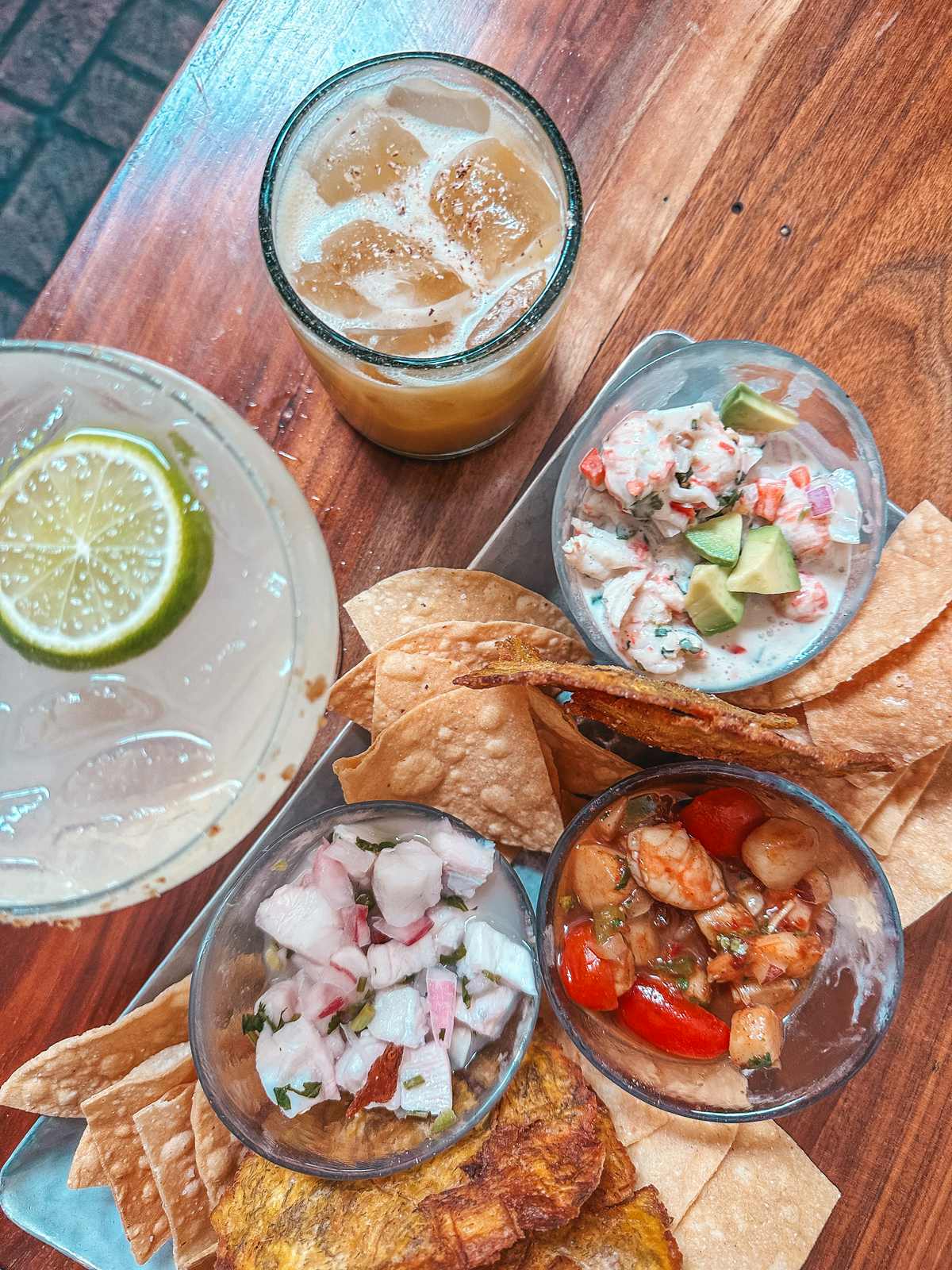 Ceviche's ceviche sampler