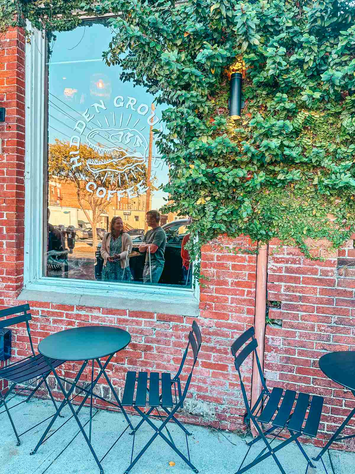 Hidden Grounds Coffee Shop in Wilmington