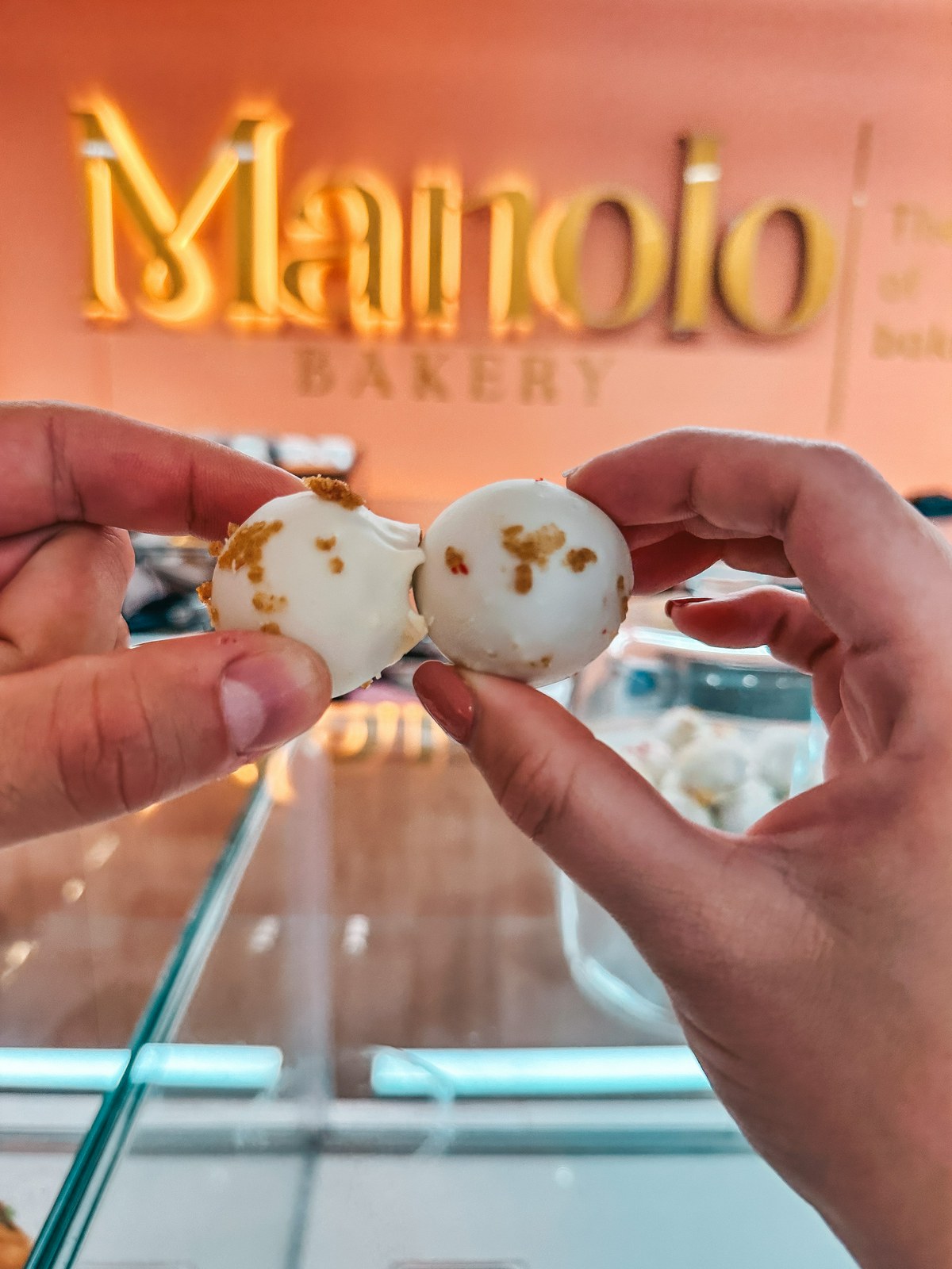 Manolo Bakery Medellin truffles