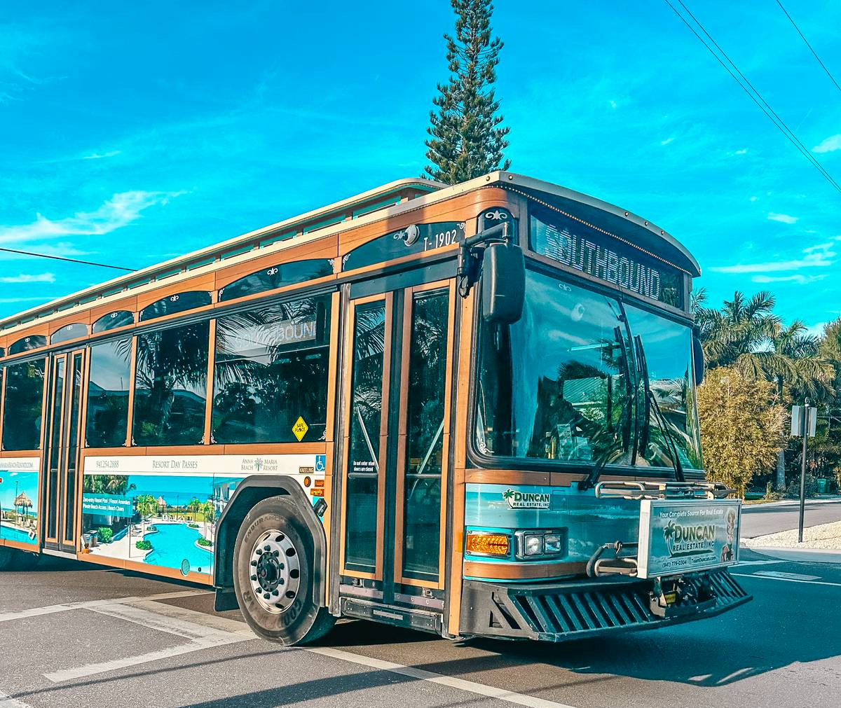 Anna Maria Island trolley