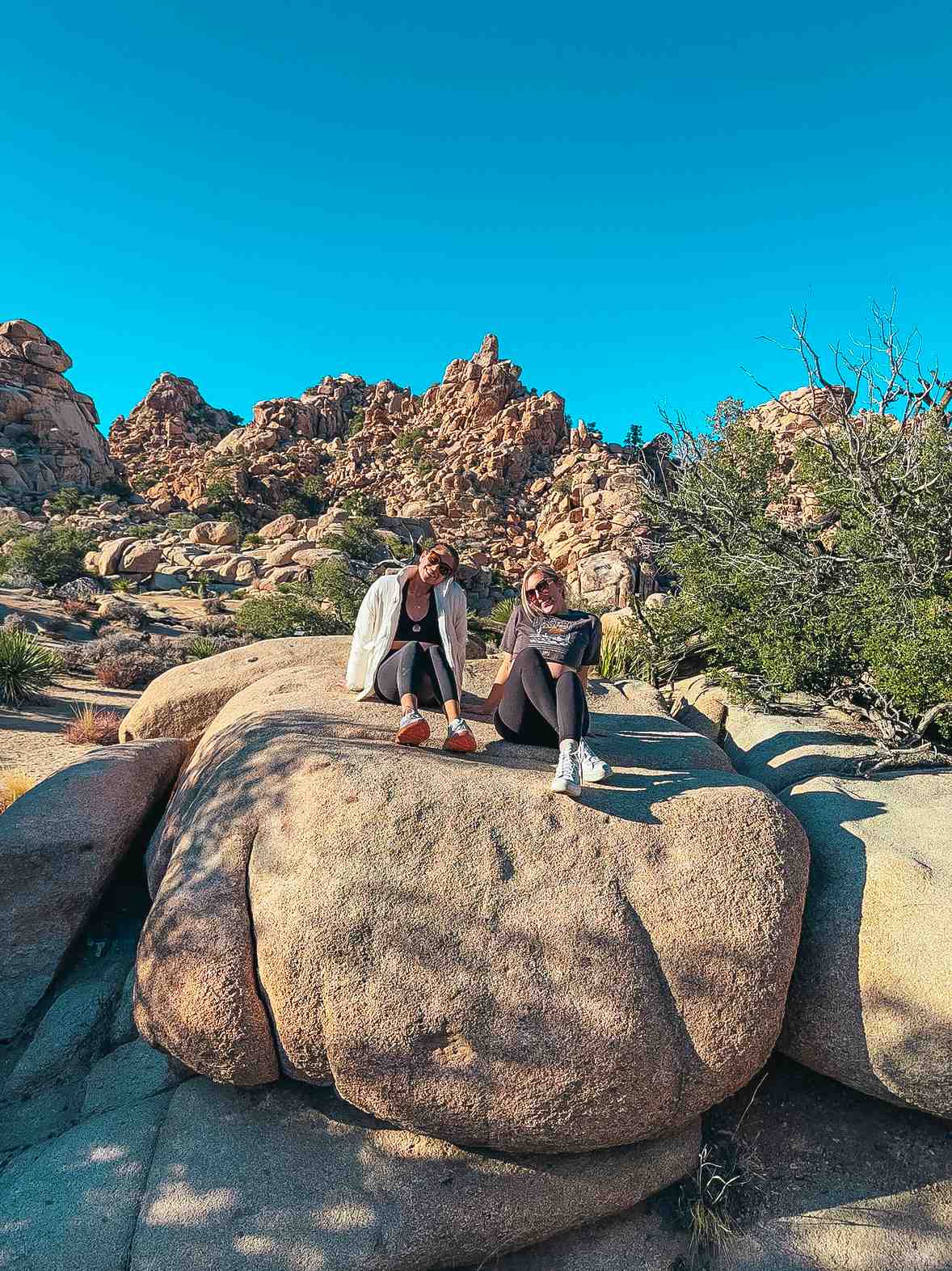 Hiking Hidden Valley Trail in Joshua Tree National Park