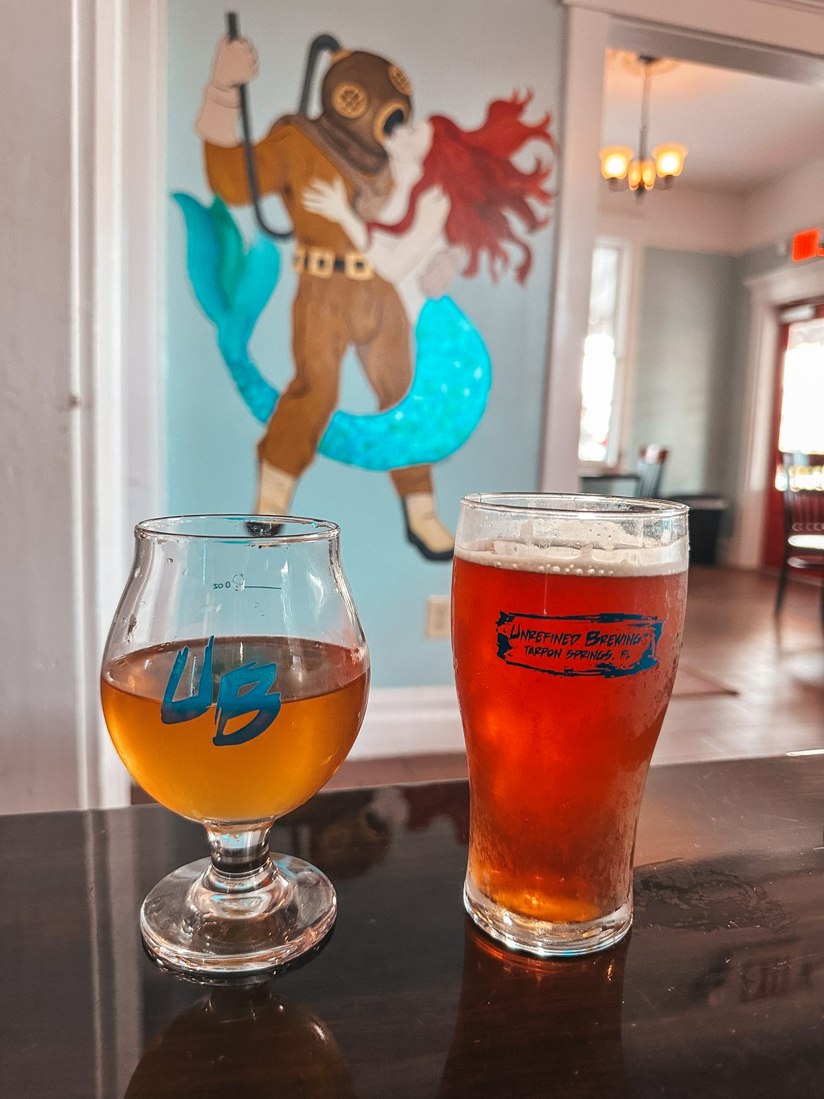 Beers from Unrefined Brewing in Tarpon Springs