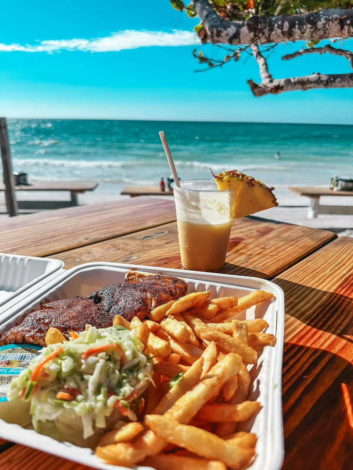 Grouper from Paradise Grill in Pass A Grille