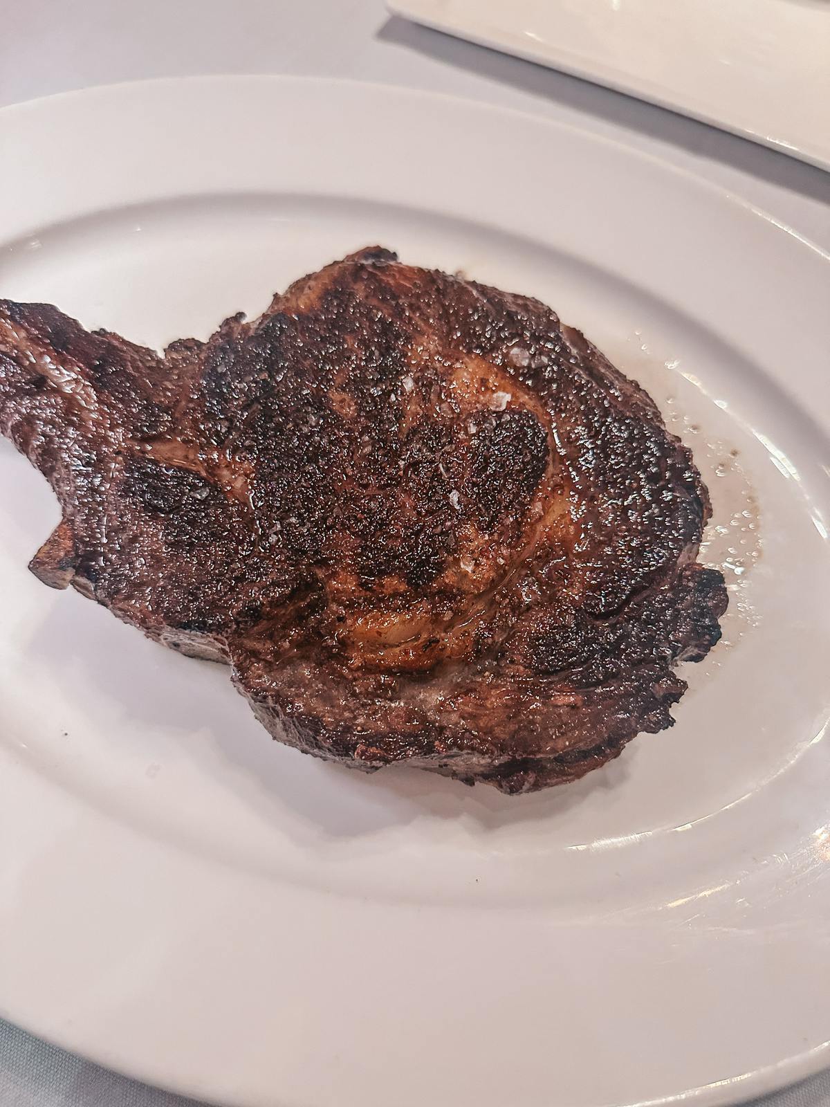 Ribeye steak from Ponte in Midtown